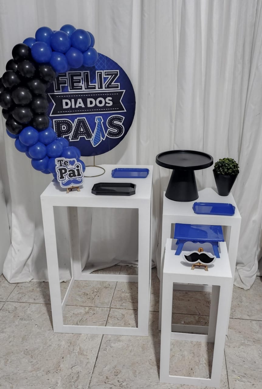 Dia dos Pais — Azul & Preto